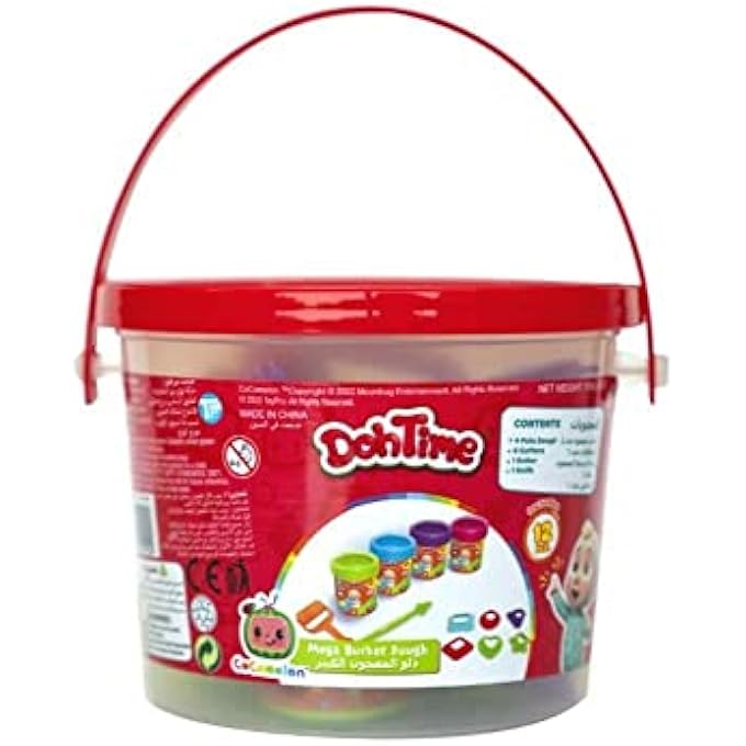 DohTime COCOMELON MEGA DOUGH BUCKET - Image 4